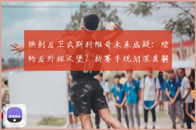 热刺后卫武斯科维奇未来成疑:续约后外租汉堡?新赛季规划深度解析